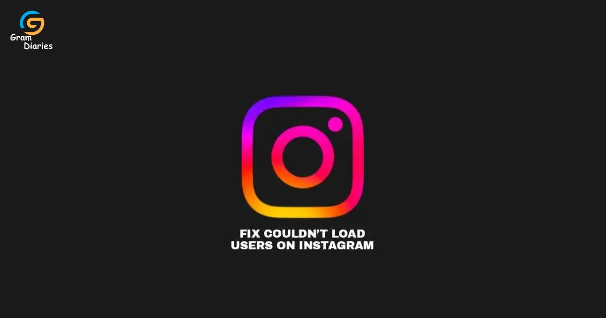 Could Not Load Users Instagram