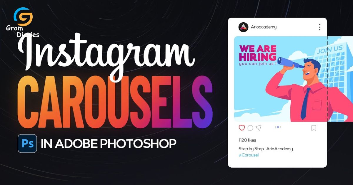 How to Make Instagram Carousel in Photoshop