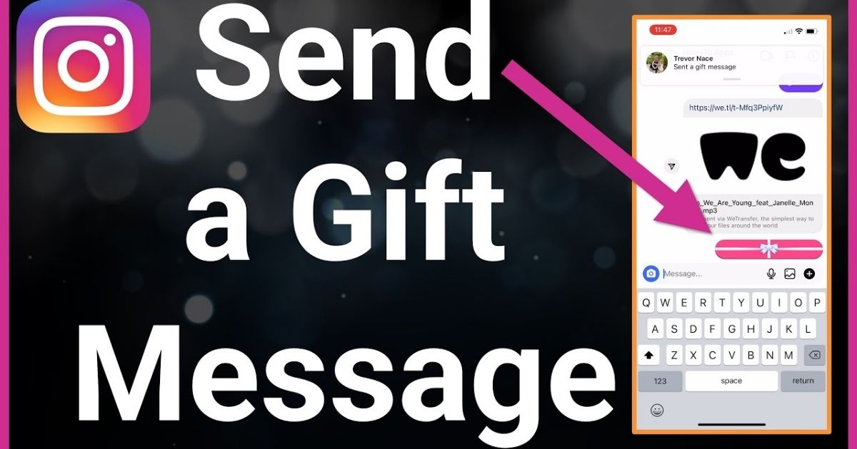 How to Send a Gift Text on Instagram?