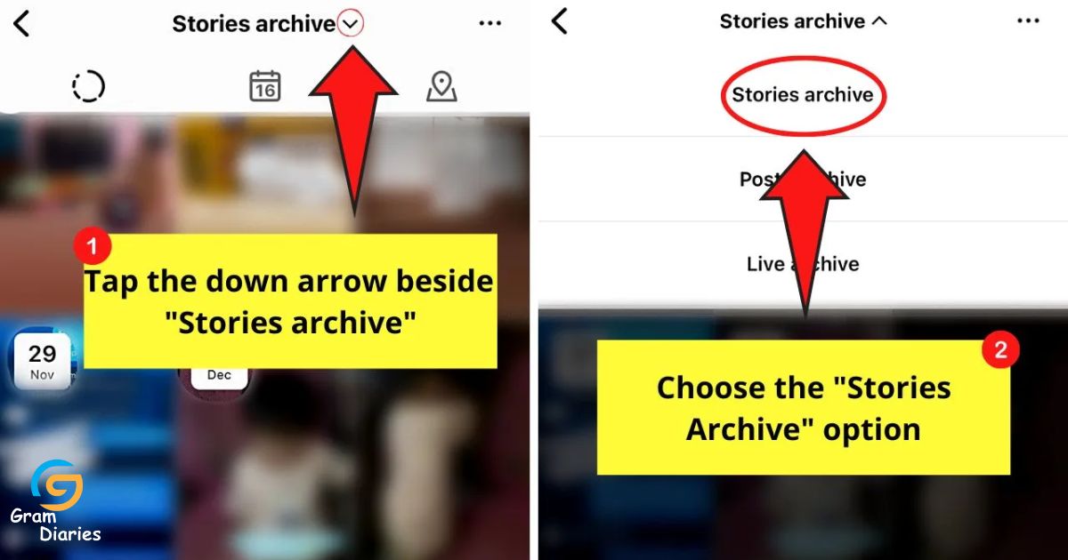Navigating to Your Instagram Archive to Find Memories