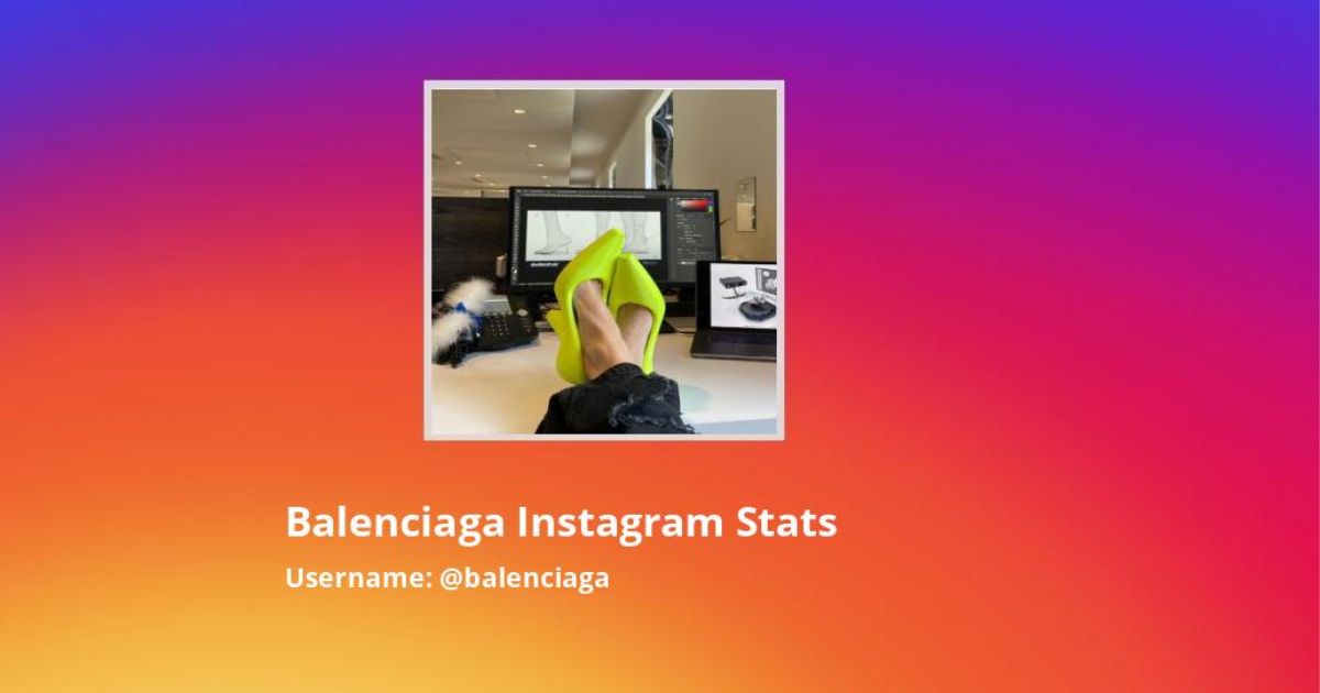 Understanding the Drop in Balenciaga's Instagram Followers