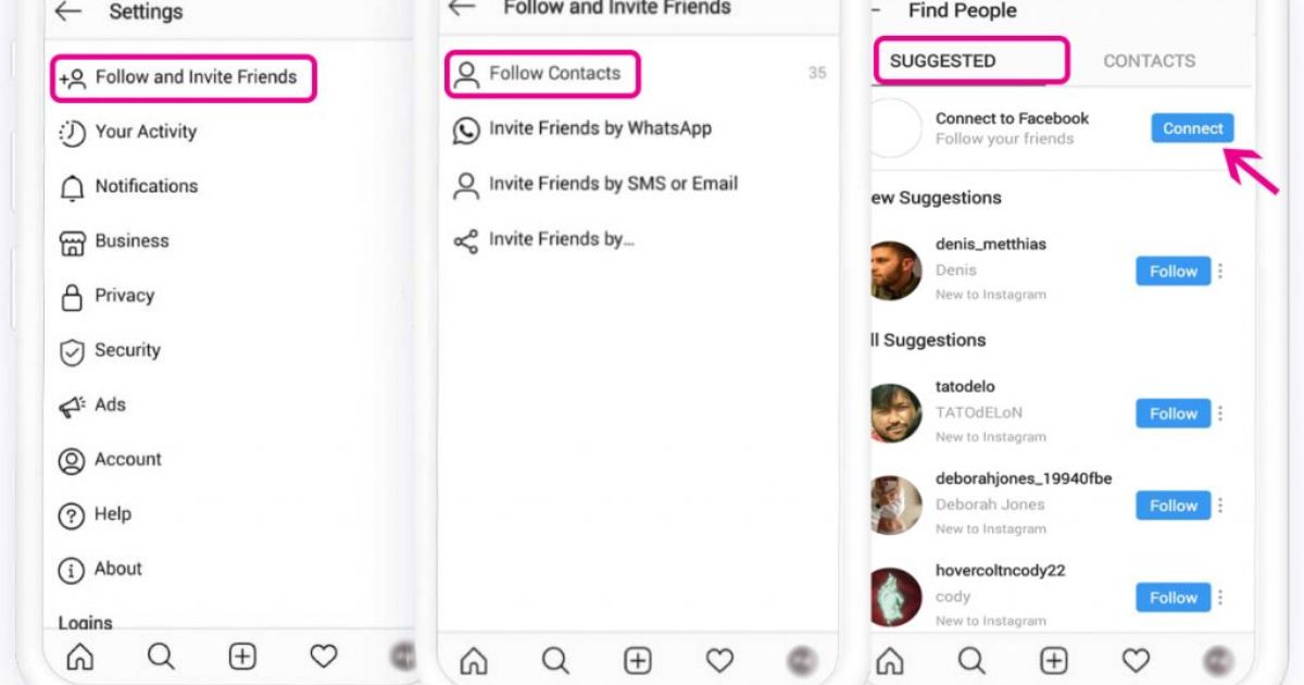 How to Find and Follow Accounts on Instagram